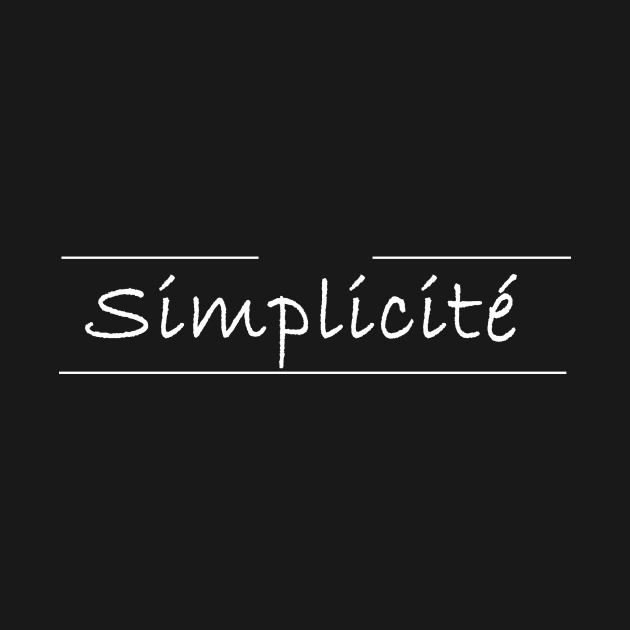 Simplicite by MilenaS