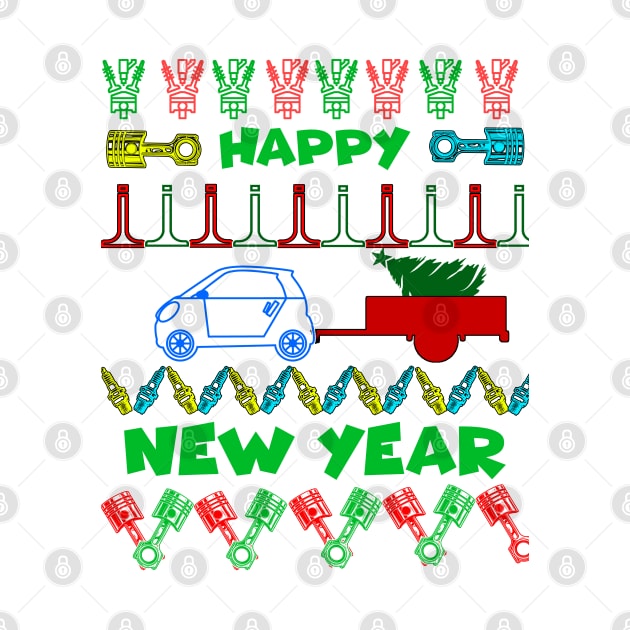 Merry chrismas, car guy, car enthusiast merry chrismas (smart4two) by CarEnthusast