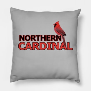 jz.birds Northern Cardinal Bird Watching Design Pillow