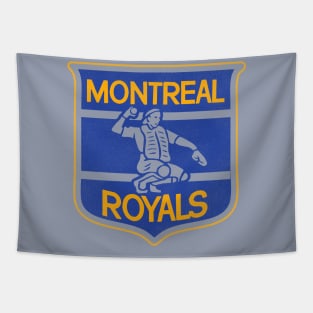 Defunct Montreal Royals Crest Baseball Team Tapestry