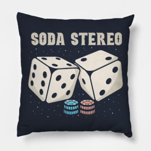 soda stereo Dice Pillow