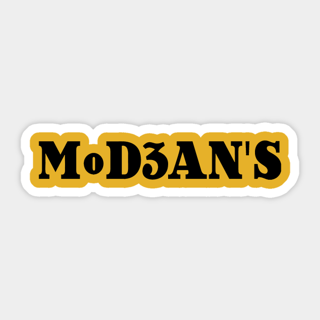 Mod3an's - Letterkenny Logo Font Funny Meme Cool - Sticker