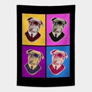 Pop art pugs Tapestry