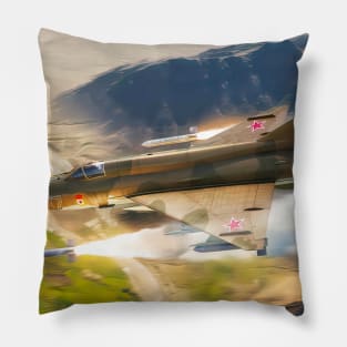 Mig21 BIS Ground Attack Pillow