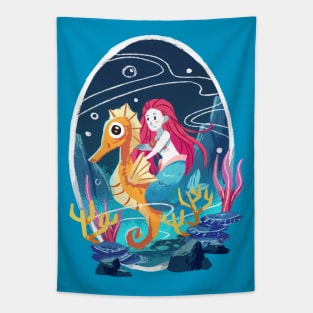 Sea horse Tapestry