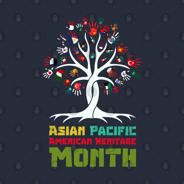 aapi month gift :Asian Pacific American Heritage Month by Mr_tee