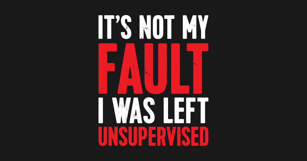 Its Not My Fault I Was Left Unsupervised Its Not My Fault Was Left Unsupervised Long Sleeve