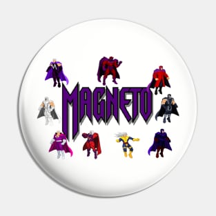 Magnet Man Costumes Pin