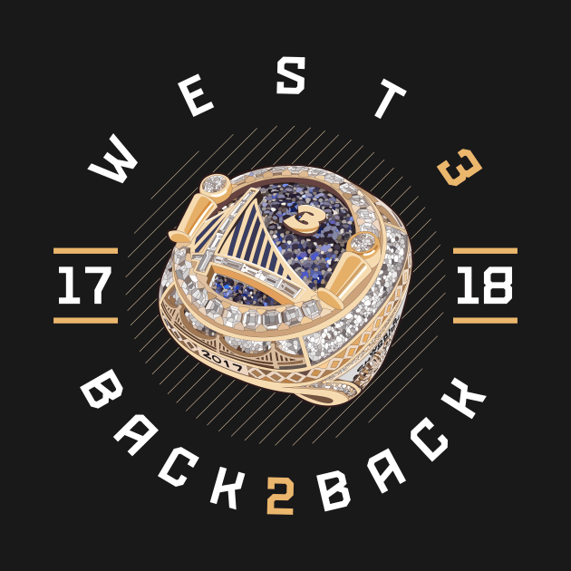 David West 3 Back 2 Back Championship Ring 2017-18 by teeleoshirts