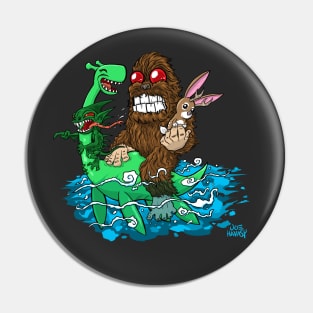 Cryptid Party Pin