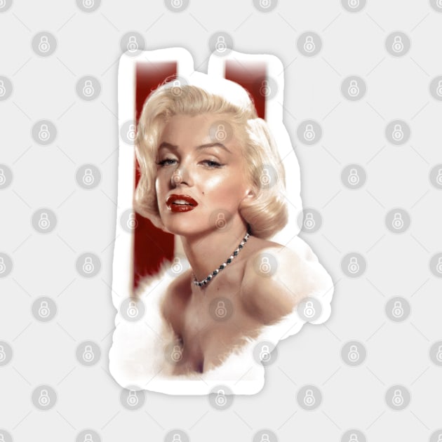 Marilyn Monroe American Magnet by Corvons