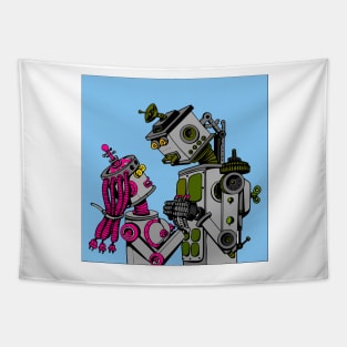 Robots 58 (Style:3) Tapestry