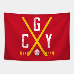 CGY Retro Sticks - Red Tapestry