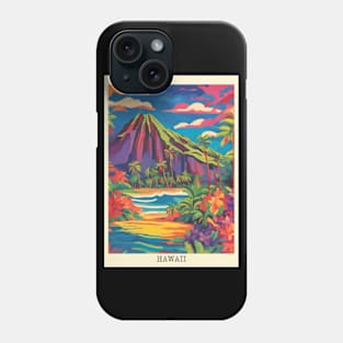 fauvism art of Hawaii usa 6 Phone Case