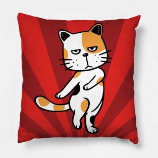 Dancing Cat Pillow