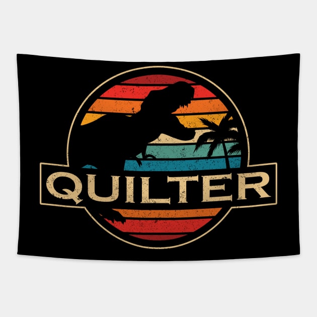 Quilter Dinosaur Tapestry by SusanFields