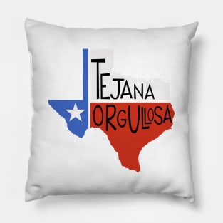 Tejana Orgullosa - Latin Pride Collection Pillow