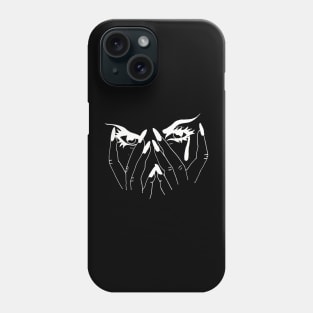 Look into behind this eyes Phone Case