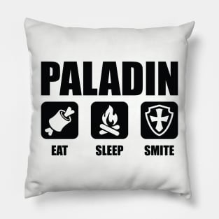 PALADIN Eat Sleep Smite Pillow