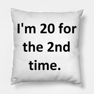 40th birthday Pillow