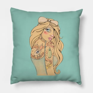 Lost in Wonderland Pillow