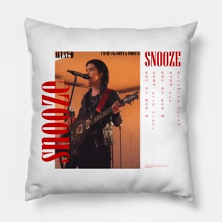 Snooze - Fog version 2 Pillow