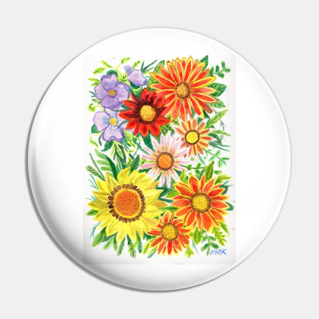 A Burst of Flowers Pin by jerrykirk