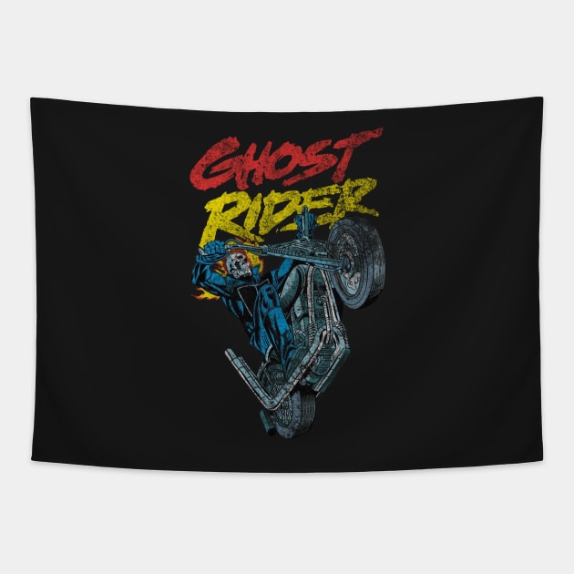 ghost rider classic Tapestry by k4k7uz
