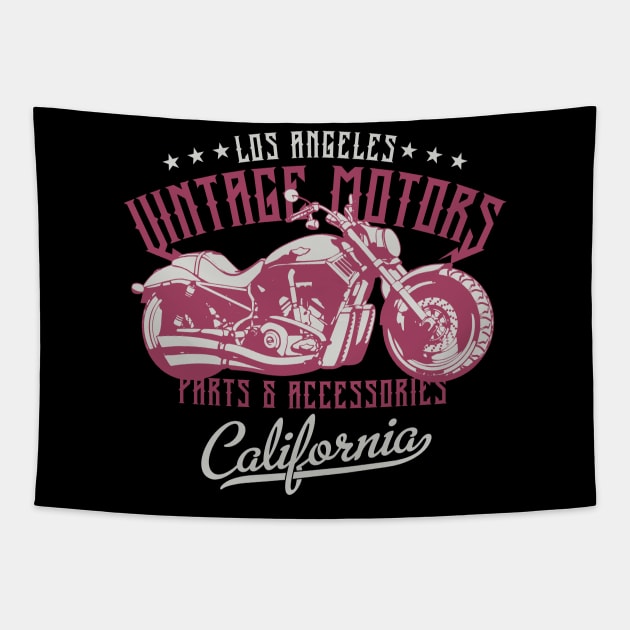 Vintage motors Tapestry by Design by Nara