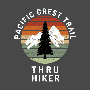 Pacific Crest Trail Thru Hiker Sunset T-Shirt