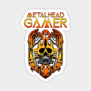 Metalhead Gamer Orange Magnet