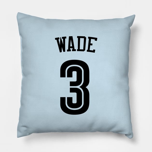 Dwyane James Wade Jr Pillow by Cabello's