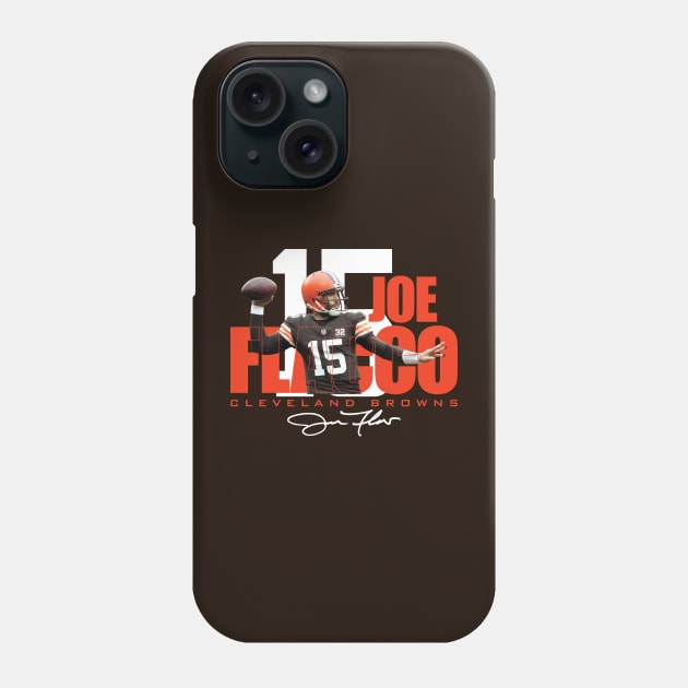 Joe 15 Flacco Phone Case by Nagorniak