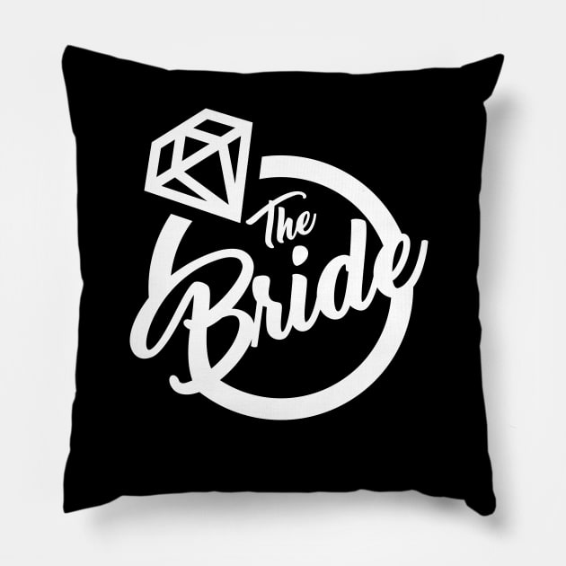 The Bride Pillow by One30Creative