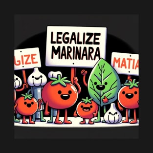 Legalize Marinara: Vibrant Image for Trendy Products T-Shirt
