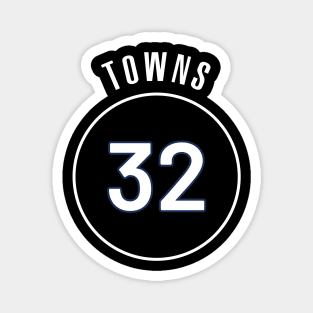 Karl-Anthony Towns Name and Number Magnet