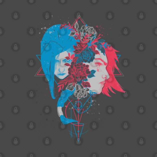 Arcane - Sister's Blossom - Arcane League Of Legends - Phone Case