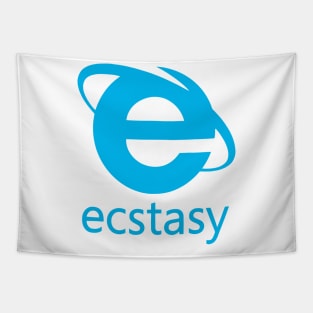 ecstasy tumblr blue Tapestry