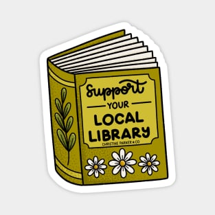 Support your local library! Magnet