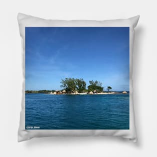 Honduras the paradise landscape island Pillow