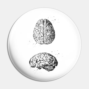 Human Brain Pin