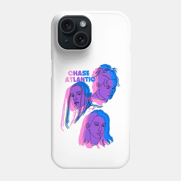 chase atlantic multicolor Phone Case by KramodaDragon