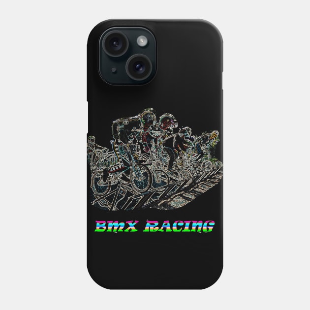 bmx Phone Case by rickylabellevie