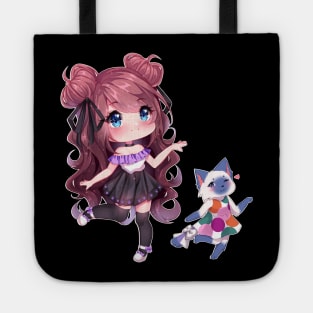 Nessy and Mitzi Sticker Tote