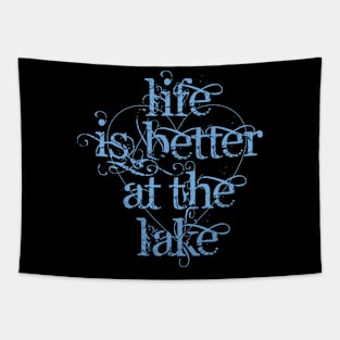 Life is Better at the Lake Tapestry