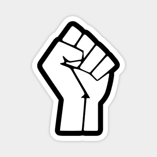 Raised Fist, Black Lives Matter, Protest, Civil Rights, Black History, Black Power Magnet