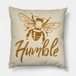 Bee humble Pillow