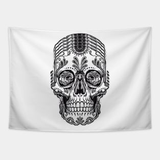 Double Skull Tapestry