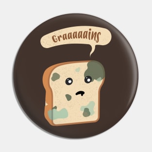 Zombie Bread Grain Pin