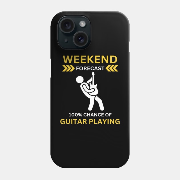 Weekend Forecast- 100% Guitar Playing Phone Case by Wilcox PhotoArt